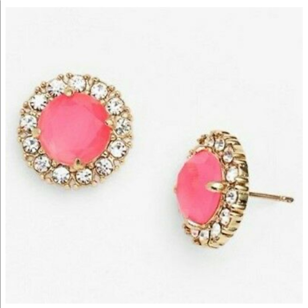 Pink & Gold Pair of Kate Spade Earrings